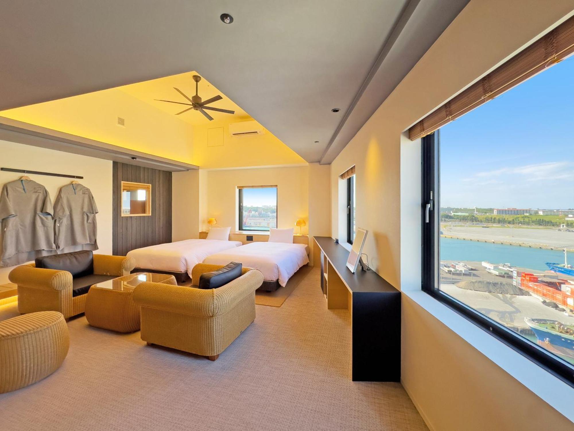 Hotel Androoms Naha Port Bagian luar foto